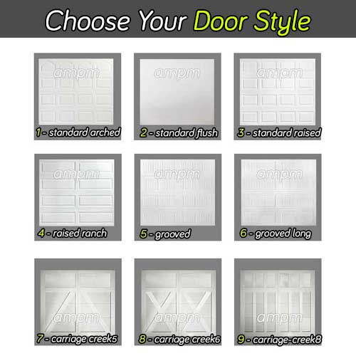 New garage door style